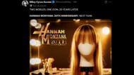 A Miley Cyrus fan account is sharing Montana's 20th anniversary unofficial teaser poster. (Image via X)